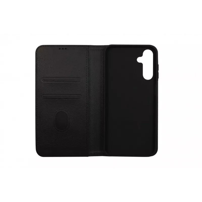 JUST MUST JM STAND FLIP CASE, skirtas Galaxy S24, juoda