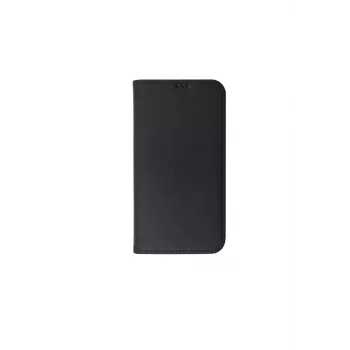 JUST MUST JM STAND FLIP CASE, skirtas Galaxy S25, juodos spalvos