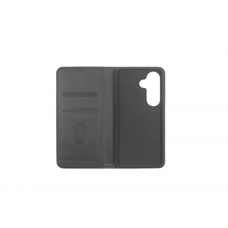 JUST MUST JM STAND FLIP CASE, skirtas Galaxy S26, juodos spalvos