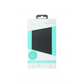 JUST MUST JM STAND FLIP CASE, skirtas „Galaxy S26 Plus“, juodos spalvos