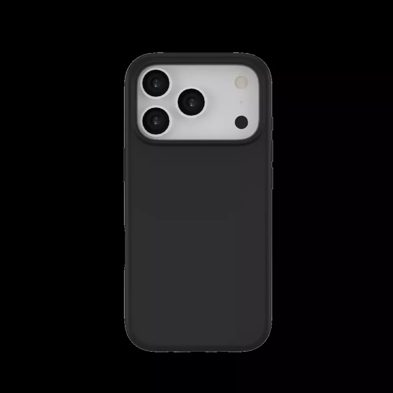 JUST MUST REGULAR DEFENSE SILICONE with MAGSAFE for iPhone 17 Pro Black