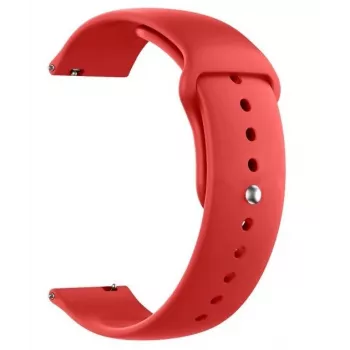 Just Must Universal JM S1 Samsung Galaxy Watch 4 dirželis 22 mm Raudonas