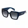 JUSTCAVALLI Moteriški drugelio formos akiniai nuo saulės SJC149-5307FK Havana ruda gradientinė 53mm