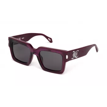 JUSTCAVALLI Moteriški Akiniai nuo Saulės SJC108V530887 Rudi Havana Drugelis 53mm