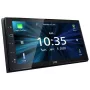 JVC KW-M560BT 6.8 inch Bluetooth automobilinis medijos imtuvas su 13 juostų ekvalaizeriu, Android veidrodžiu, 3 pre-out išėjimais ir galine USB jungtimi