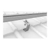 K2 Systems 1000001 stogo kablys čerpiniams stogams, nerūdijantis plienas, pagrindo plokštė 150x60x5 mm, rankena 30x6 mm