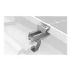 K2 Systems 1000001 stogo kablys čerpiniams stogams, nerūdijantis plienas, pagrindo plokštė 150x60x5 mm, rankena 30x6 mm
