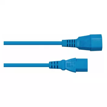 Kabelmeister prailginimo laidas IEC C14–C13 mėlynas 0,5 m