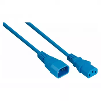 Kabelmeister Power Extension Cable C14 to C13, Mėlyna, 3m