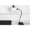 KABELMEISTER Power Strip Cube su 3x Schutzkontakt lizdais, USB-C 20W PD 3.0 ir USB-A 18W, 1.5m, baltas