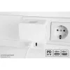 KABELMEISTER Power Strip Cube su 3x Schutzkontakt lizdais, USB-C 20W PD 3.0 ir USB-A 18W, 1.5m, baltas