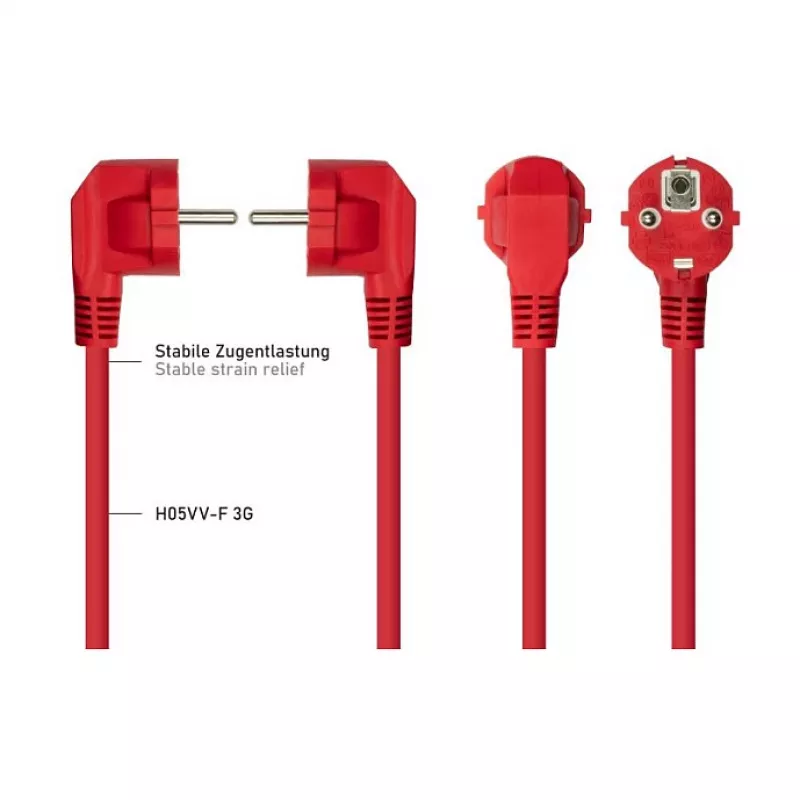 KABELMEISTER SK0190-R018 Maitinimo laidas Schuko į IEC C13 1.8m juodas