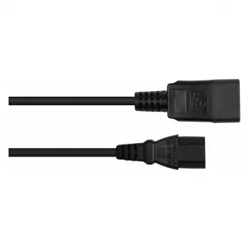 Kabelmeister SK2030-S050 C20-C13 ilginamasis laidas 5 m juodos spalvos