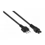 Kabelmeister SK6505-S018 maitinimo laidas – itališkas I tipo kištukas į IEC C5, juodas, 1,8 m