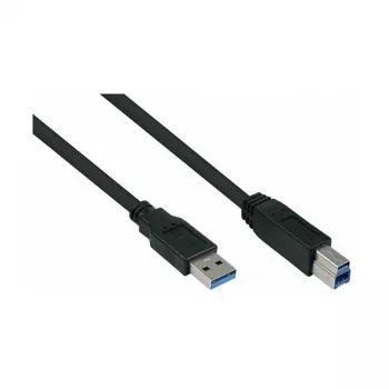 Kabelmeister USB 3.0 A-A laidas UL juodas 3 m