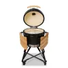 KAMADO BONO MEDIA 20 (52CM) Keraminis anglių grilis, blizgus juodas