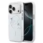 Karl Lagerfeld Apple iPhone 18 Pro Max HC MagSafe IML skaidrus dėklas su Karl Script logotipu