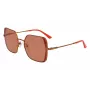 KARL LAGERFELD KL340S-800 Moteriški Akiniai nuo Saulės - Juodas Acetato Rėmelis, Pilki Polikarbonato Lęšiai, 56mm