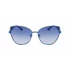 KARL LAGERFELD KL341S-400 Moteriški drugelio formos akiniai nuo saulės, mėlynas gradientas 56mm