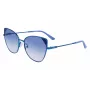KARL LAGERFELD KL341S-400 Moteriški drugelio formos akiniai nuo saulės, mėlynas gradientas 56mm