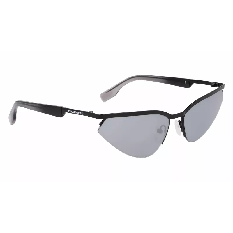 KARL LAGERFELD KL352S Akiniai Unisex Juodi/Pilki 61mm