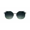 Moteriški akiniai nuo saulės KARL LAGERFELD KL358S-041 - Juodas rėmelis, pilki lęšiai, 57mm