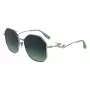 Moteriški akiniai nuo saulės KARL LAGERFELD KL358S-041 - Juodas rėmelis, pilki lęšiai, 57mm