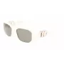 KARL LAGERFELD KL6085S-105 Moteriški kvadratiniai acetatiniai akiniai nuo saulės juodi/pilki 55/18/140 mm