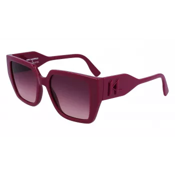 KARL LAGERFELD KL6098S-501 Moteriški kvadratiniai acetatiniai akiniai nuo saulės 52mm
