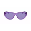 KARL LAGERFELD KL6100S-516 Moteriški Akiniai nuo Saulės - Acetatinis Rėmelis, Pilki Lęšiai, 54mm