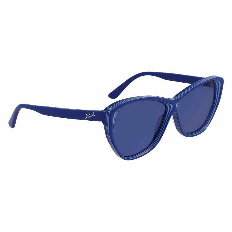 KARL LAGERFELD KL6103S-407 Moteriški drugelio formos akiniai nuo saulės Havana 58mm