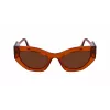 KARL LAGERFELD KL6122S522221 Moteriški Akiniai nuo Saulės Havana Acetato Rėmeliu Rudais Lęšiais 52mm
