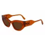 KARL LAGERFELD KL6122S522221 Moteriški Akiniai nuo Saulės Havana Acetato Rėmeliu Rudais Lęšiais 52mm