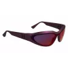 KARL LAGERFELD KL6128S-606 Unisex Akiniai Nuo Saulės Havana Brown Acetate 69mm