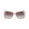 KARL LAGERFELD KL6140S531710 Moteriški stačiakampiai akiniai nuo saulės juodi/pilki 53mm