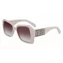 KARL LAGERFELD KL6140S531710 Moteriški stačiakampiai akiniai nuo saulės juodi/pilki 53mm