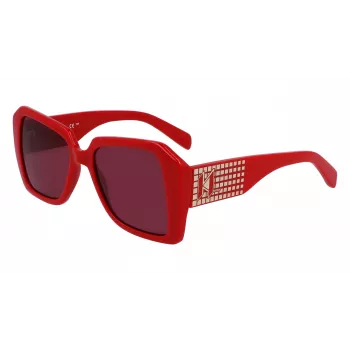KARL LAGERFELD KL6140S531760 Moteriški Akiniai Nuo Saulės Havana Acetatas Rudi Polikarbonatas 53mm