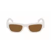 KARL LAGERFELD KL6141S522110 Moteriški Akiniai nuo Saulės - Juodas Rėmas Pilki Gradientiniai Lęšiai 52/21/140 mm