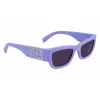 KARL LAGERFELD KL6141S522154 Moteriški katės akies formos akiniai nuo saulės – juodas acetatinis rėmelis, pilki gradientiniai lęšiai, 52 mm