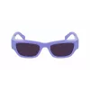 KARL LAGERFELD KL6141S522154 Moteriški katės akies formos akiniai nuo saulės – juodas acetatinis rėmelis, pilki gradientiniai lęšiai, 52 mm