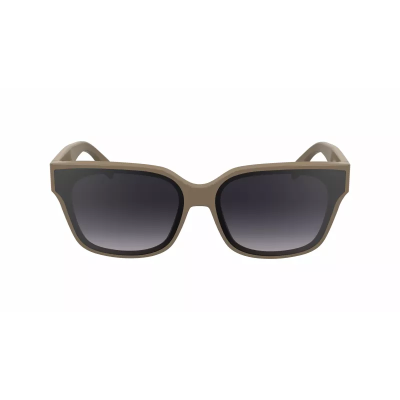 KARL LAGERFELD KL6161S-272 Moteriški Akiniai nuo Saulės Havana Acetate Rudi Gradientiniai Stiklai 63mm