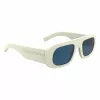 KARL LAGERFELD MAN KL6188S-105 Akiniai - Blizganti juoda, pilki lęšiai, 52/22/145 mm
