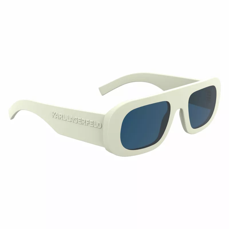 KARL LAGERFELD MAN KL6188S-105 Akiniai - Blizganti juoda, pilki lęšiai, 52/22/145 mm