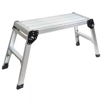 Kastom aliuminė darbinė platforma ML-203 – 150 kg talpa, 500 mm aukštis, sulankstoma