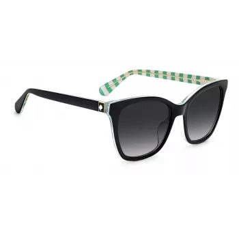 KATE SPADE DESIS807F59O Moteriški Akiniai nuo Saulės Havana Acetato Rėmeliu Rudi Gradientiniai Lęšiai 55/17/140 mm