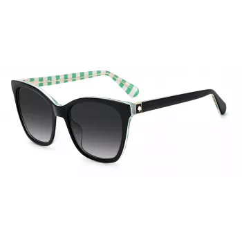 KATE SPADE DESIS807F59O Moteriški Akiniai nuo Saulės Havana Acetato Rėmeliu Rudi Gradientiniai Lęšiai 55/17/140 mm