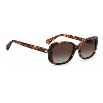 KATE SPADE Dionna Moteriški Akiniai nuo Saulės S06JF2L Havana Acetate Brown Gradient 52mm