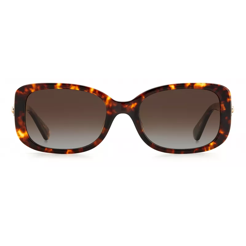 KATE SPADE Dionna Moteriški Akiniai nuo Saulės S06JF2L Havana Acetate Brown Gradient 52mm