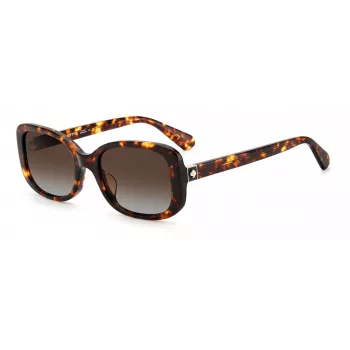 KATE SPADE Dionna Moteriški Akiniai nuo Saulės S06JF2L Havana Acetate Brown Gradient 52mm