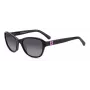 Kate Spade Golda GOLDA-G-S-807 moteriški akiniai nuo saulės – kačių akies acetatinis rėmelis, rudi gradientiniai lęšiai, 56 mm
